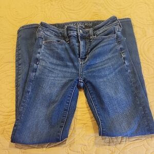 American Eagle Outfitters Women's Indigo Skinny Jeans